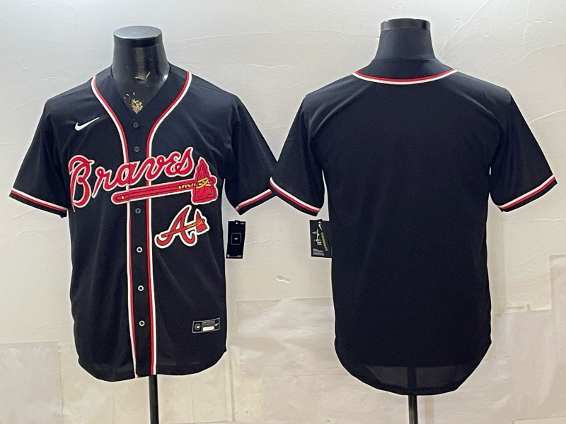 Men Atlanta Braves blank black Nike 2026 Jersey 0528007